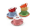 50026 RAINBOW CAPPUCINO CUPS WITH SAUCERS 220 CC - 6 ST/DOOS  MUSETTI_SET TAZZE COLORATE CAPPUCCIO 2_2.jpg